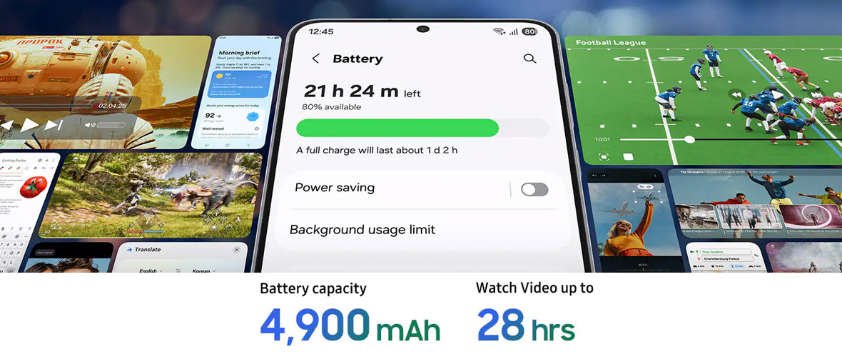 گوشی موبایل سامسونگ مدل S25 FE 5G دو سیم کارت ظرفیت 256 گیگابایت رم 8 گیگابایت در آترامارت